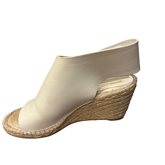 Celine White Leather Wedge - Picture 8 of 8